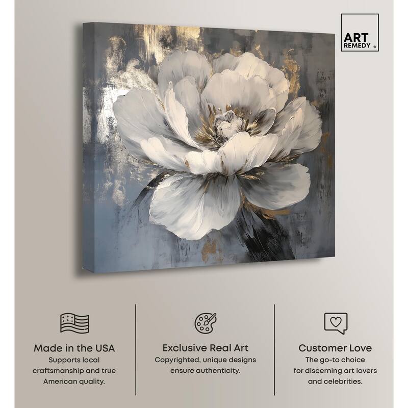 Ivory Incarnation II Canvas by Art Remedy, Gallery Wrapped
