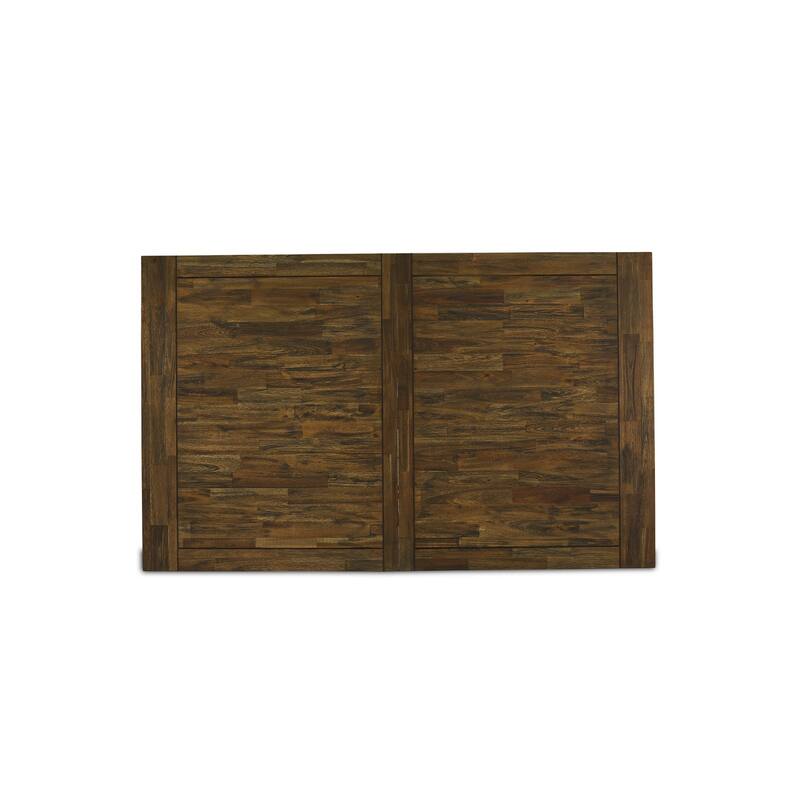 East West Furniture 11 Piece Dining Table Set- a Dinner Table and 10 Dark Gotham Linen Fabric Parson Chairs(Finish Options)