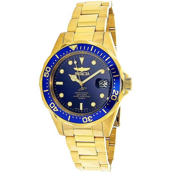 gold diving watch