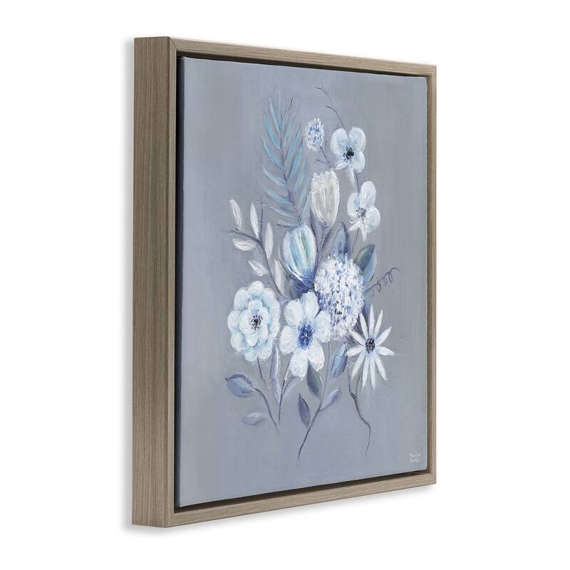 Stupell Mixed Flower Bundle Framed Floater Canvas Wall Art Design By Marilyn Dunlap