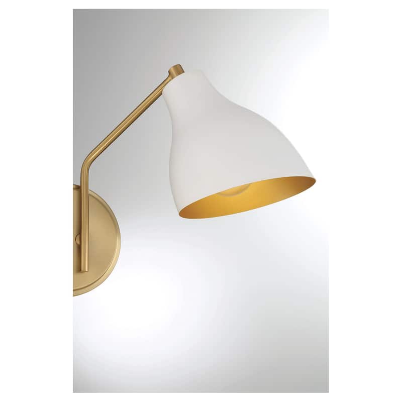 Meridian M90075 2 Light 10" Tall Wall Sconce