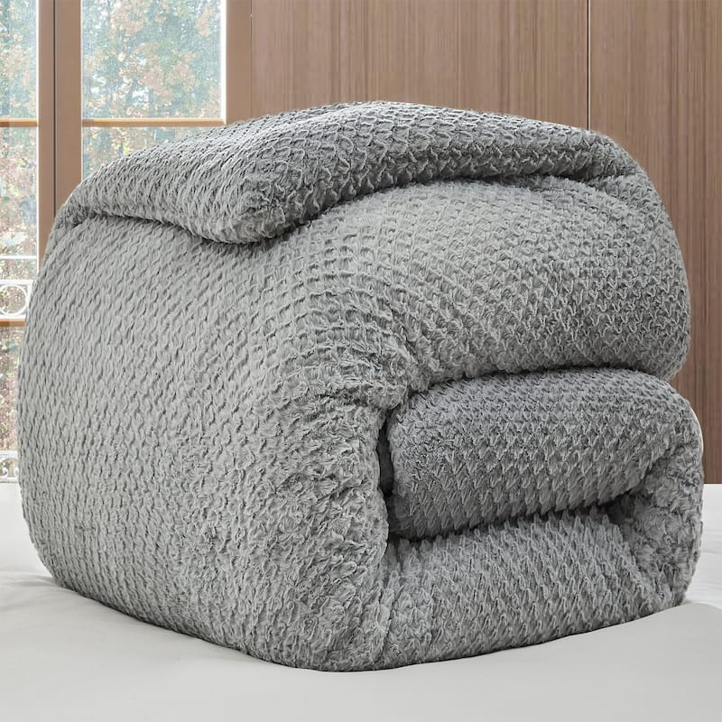 Justa Nother® - Coma Inducer® Oversized Comforter Set - Gray Pebble