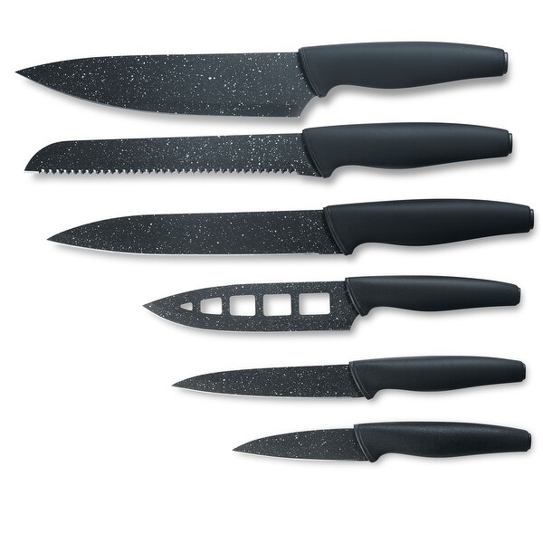 GraniteStone Nutri Blade 6Pc. Knife Set Overstock 32753374