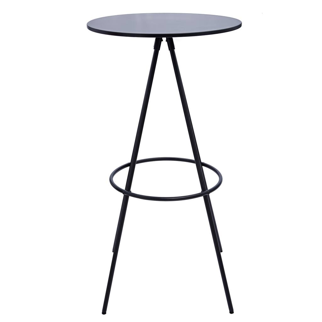 Modern Bar table with metal table legs