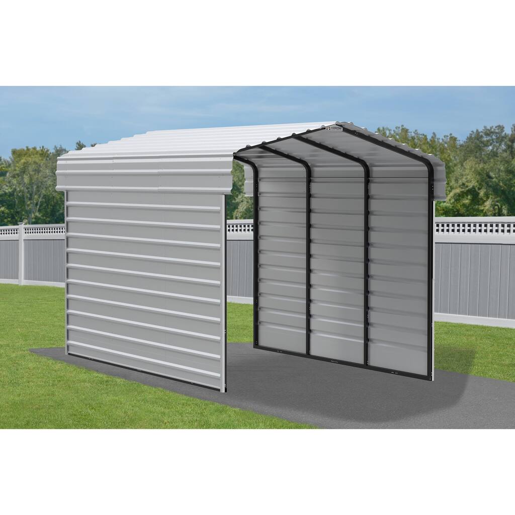 Arrow 15ft. x 9ft. 2 Side Walls Kit for Arrow Steel Carport 15' Long - 0.1 x 27.4 x 8.1 ft