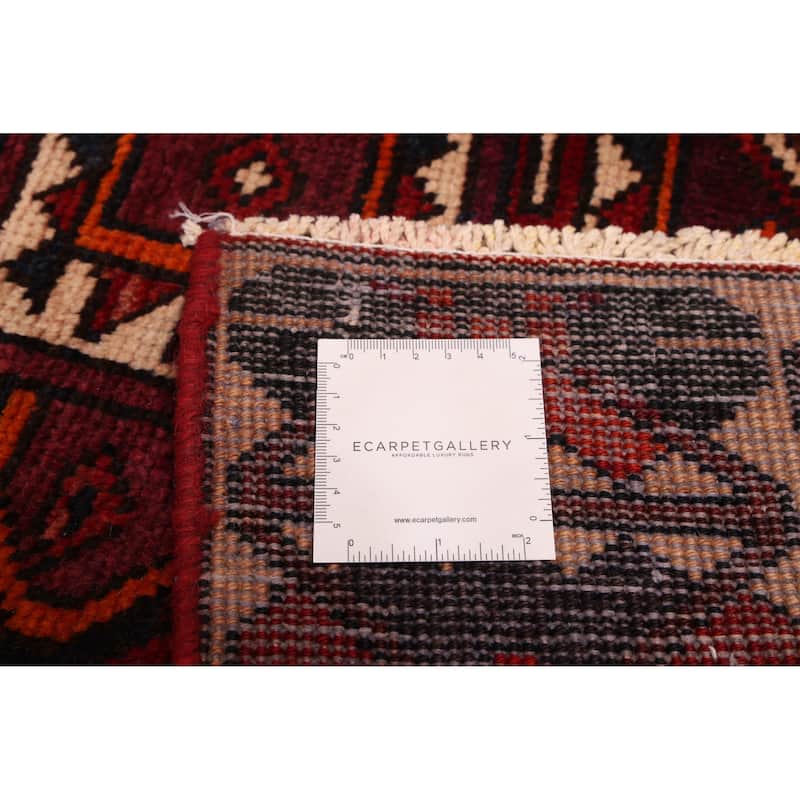 ECARPETGALLERY Hand-knotted Konya Anatolian Red Wool Rug - 4'9 x 6'0