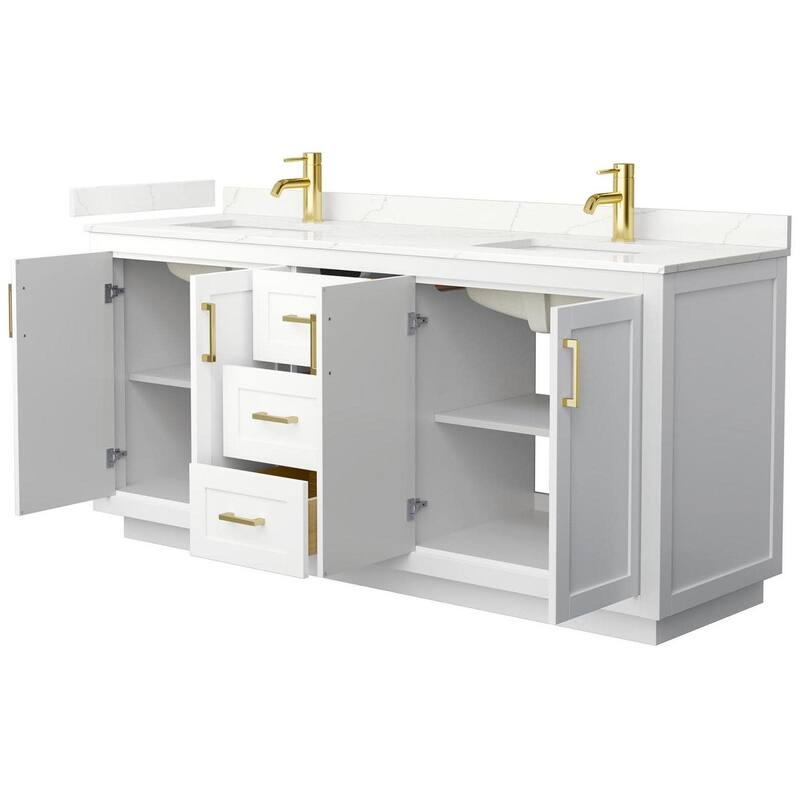 Wyndham Collection WCF292972D-QTZ-UNSMXX Miranda 72" Free Standing