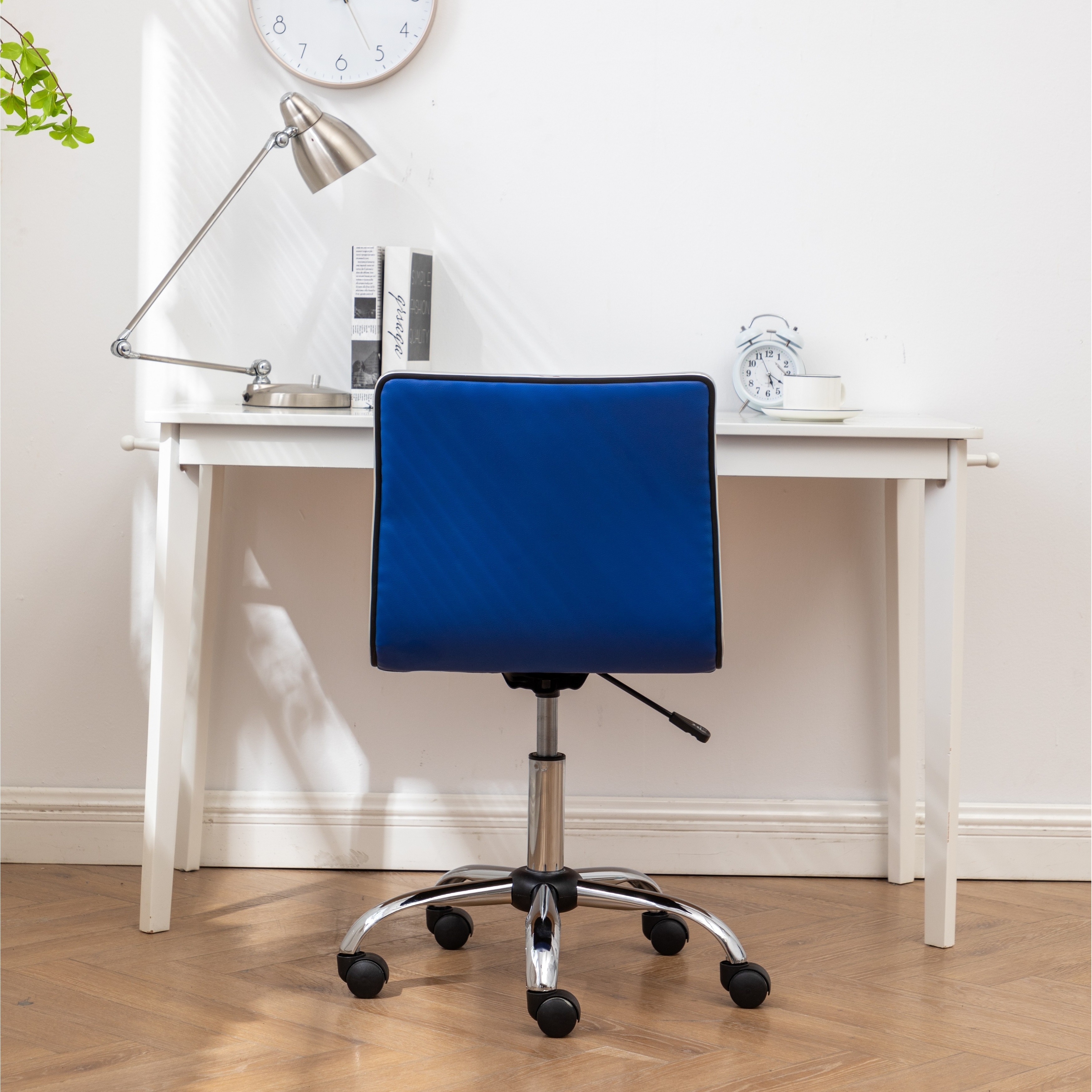 Carson Carrington Lund Modern Chrome Office Chair Bed Bath Beyond 22727395