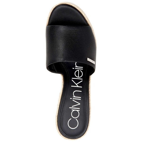 calvin klein women's britta wedge sandals