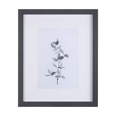 Leaf Shadow II Framed Art Print