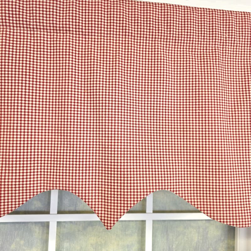 RLF Home Gingham Regal Valance