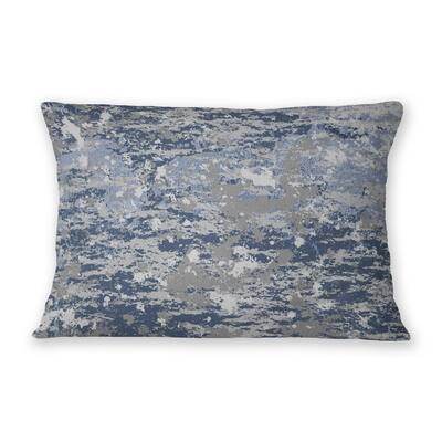 AALBORG BLUE Indoor|Outdoor Lumbar Pillow By Marina Gutierrez
