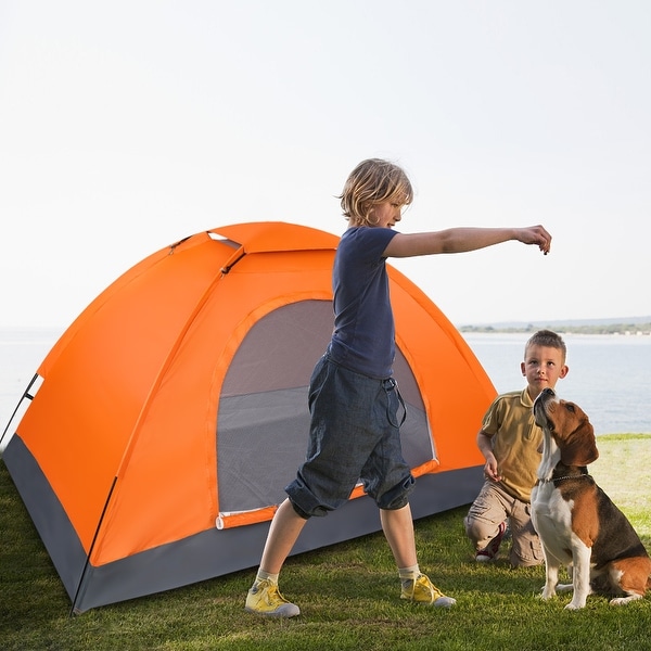1 Person Waterproof Camping Dome Tent Automatic Pop Up Quick