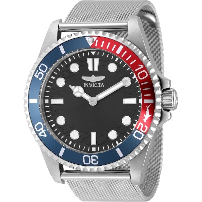 INVICTA Men's 49689 Pro Diver Quartz 2026 Brass Dial Watch - Black