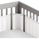 preview thumbnail 2 of 11, AirflowBaby Breathable Mesh Liner for Full-Size Cribs, Essential 2mm Mesh (Size 4FS Covers 3 or 4 Sides)
