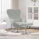 Option Light Grey With Footstool
