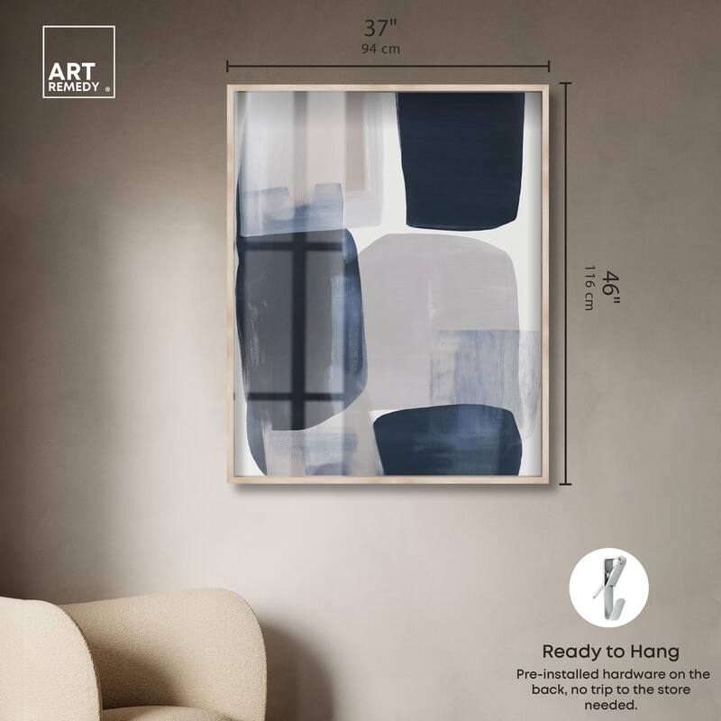 Oceanic Forms II Shadowbox by Art Remedy