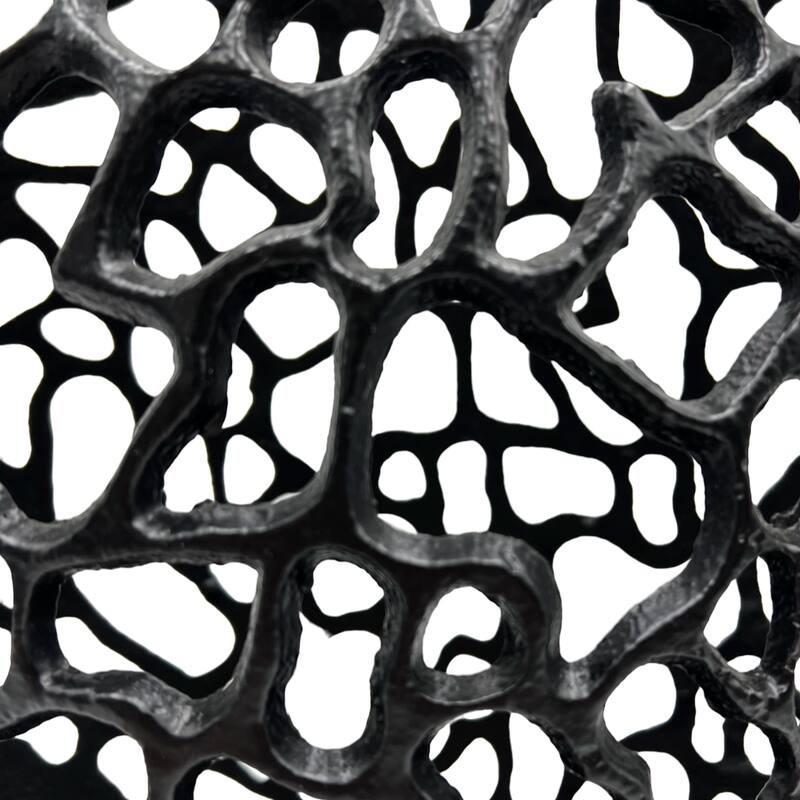 Decorative Handmade Aluminum Bird Nest Flower Vase