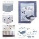 preview thumbnail 4 of 3, Boho Bay 5pc Set Bedding (Quilt, DR, 2 FS, Decal) - Levtex Baby