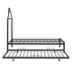 preview thumbnail 8 of 91, Metal Twin Platform Bed with Pull-Out Trundle, House-Shaped Design