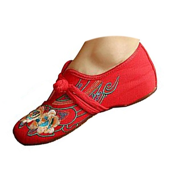 embroidered mary jane chinese shoes