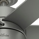preview thumbnail 22 of 28, Hunter 60" Solaria Outdoor Damp-Rated Ceiling Fan with LED Light Kit and Wall Control - Contemporary, Industrial - ENERGY STAR!