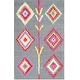 preview thumbnail 6 of 14, SAFAVIEH Handmade Bellagio Icy Modern Moroccan Wool Rug 2'6" x 4' - Dark Grey/Multi - Rectangle