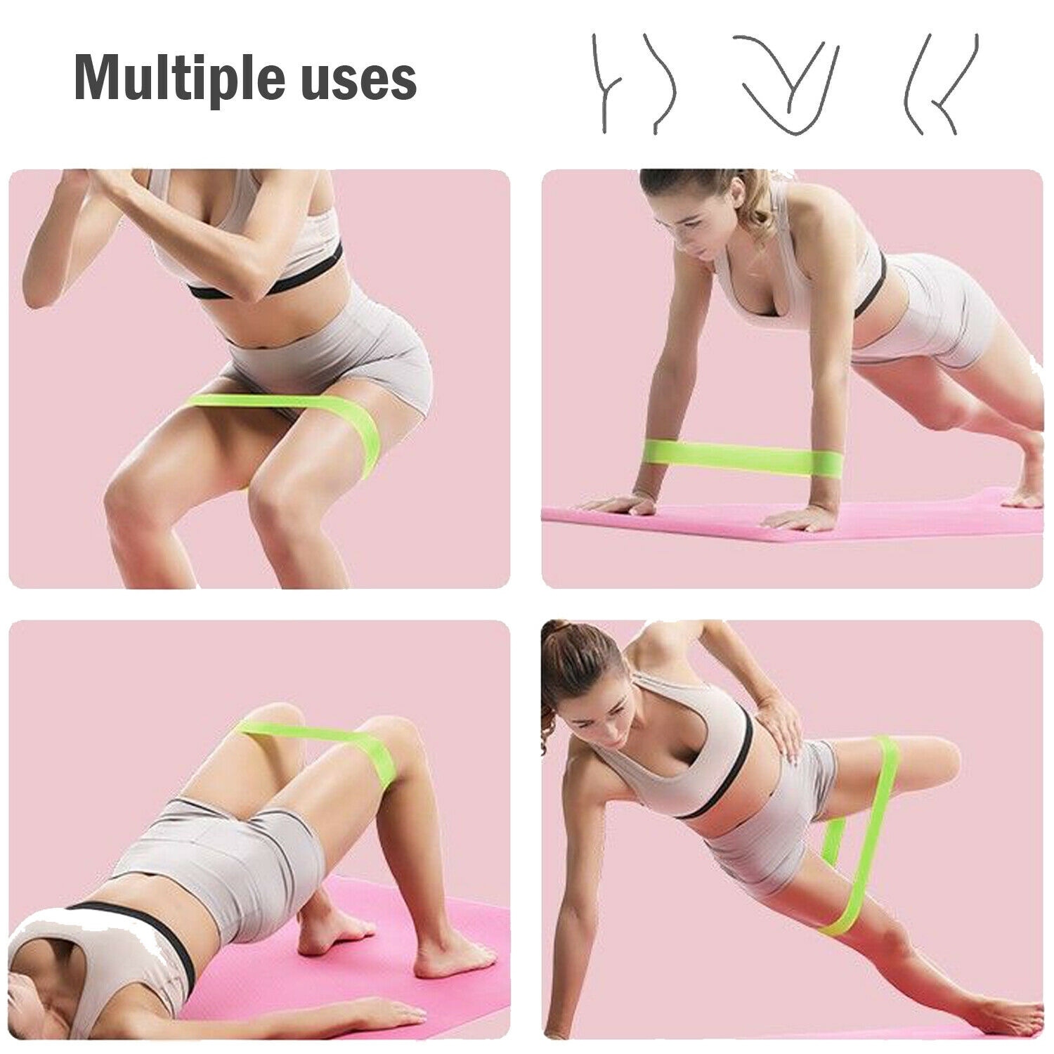 Physical Therapy Lower Back Stretches With Resistance Bands