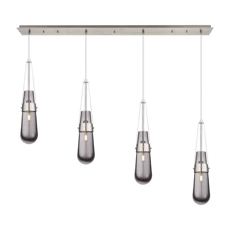 Innovations Lighting 124-452-1P-21-49 Milan Pendant Milan 4 Light 49"