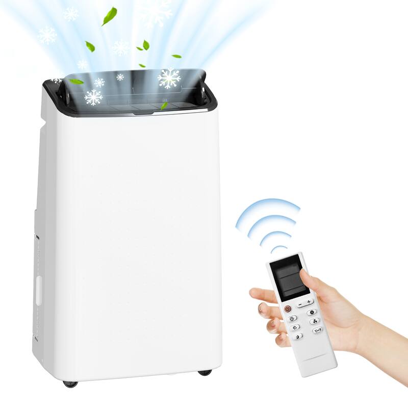 14,000Btu Portable Air Conditioner, Cools up to 750 Sq.ft - Black