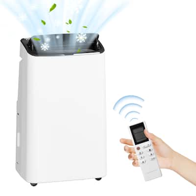 14000 Btu Portable Air Conditioner, 24H Timer, 3-In-1 Quiet Ac Unit