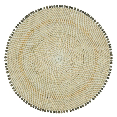 Beaded Edge Design Table Mats (Set of 4)