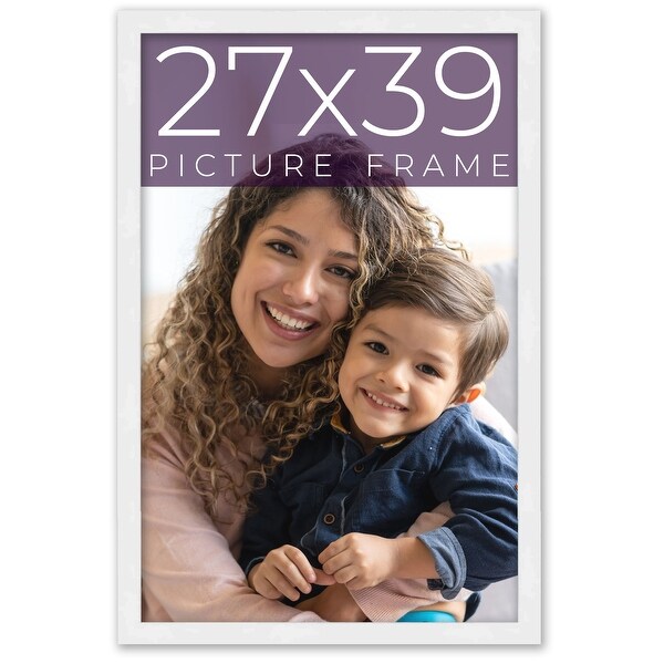 27x39 Picture Frame - Contemporary Picture Frame Complete With UV