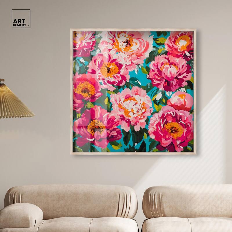 Maximalist Bloom Shadowbox by Art Remedy