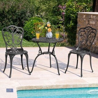 Nuu garden swivel metal balcony height sales outdoor bar stool with red cushion