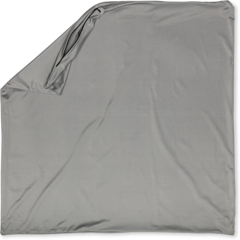 Throw Pillow Cozy Soft Microbead Dark Grey: 1 Pc - ~ Cover 26 x 26