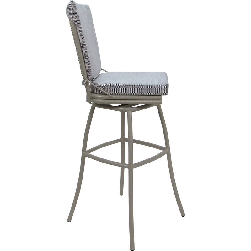 Outdoor Patio Counter 26" 30" Extra Tall 34" Bar Stool - Ofir Armless