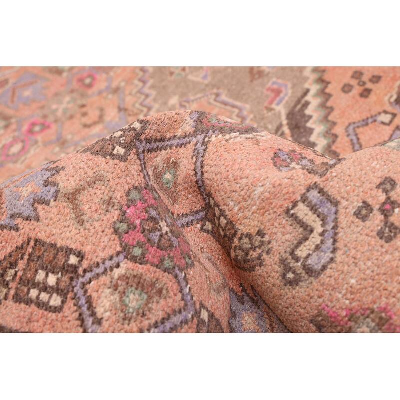 ECARPETGALLERY Hand-knotted Antalya Vintage Copper Wool Rug - 2'11 x 5'9