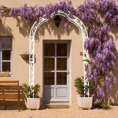 Metal Garden Arch Assemble Freely for Outdoor