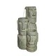 preview thumbnail 2 of 0, Easter Island Heads Fountain With 2 LEDs