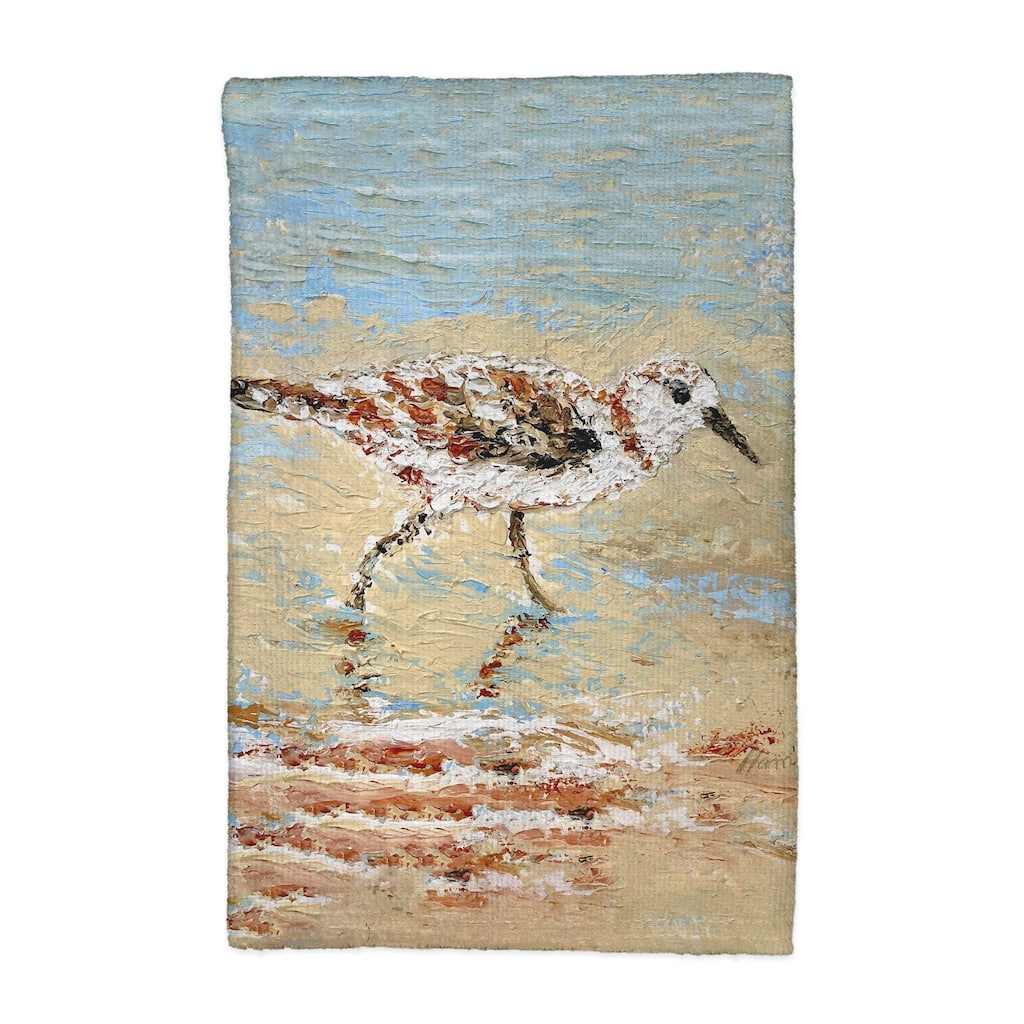 Lone Sandpiper Kitchen Towel - 16x25