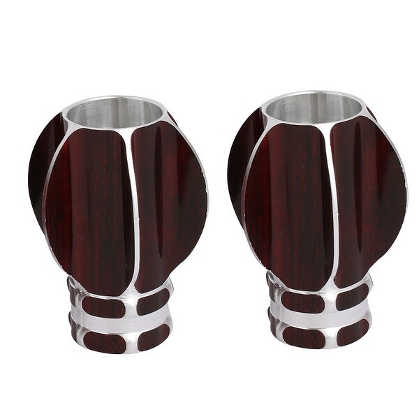 Shop 58mmx74mm Through Hole Curtain Drapery Rail End Cap