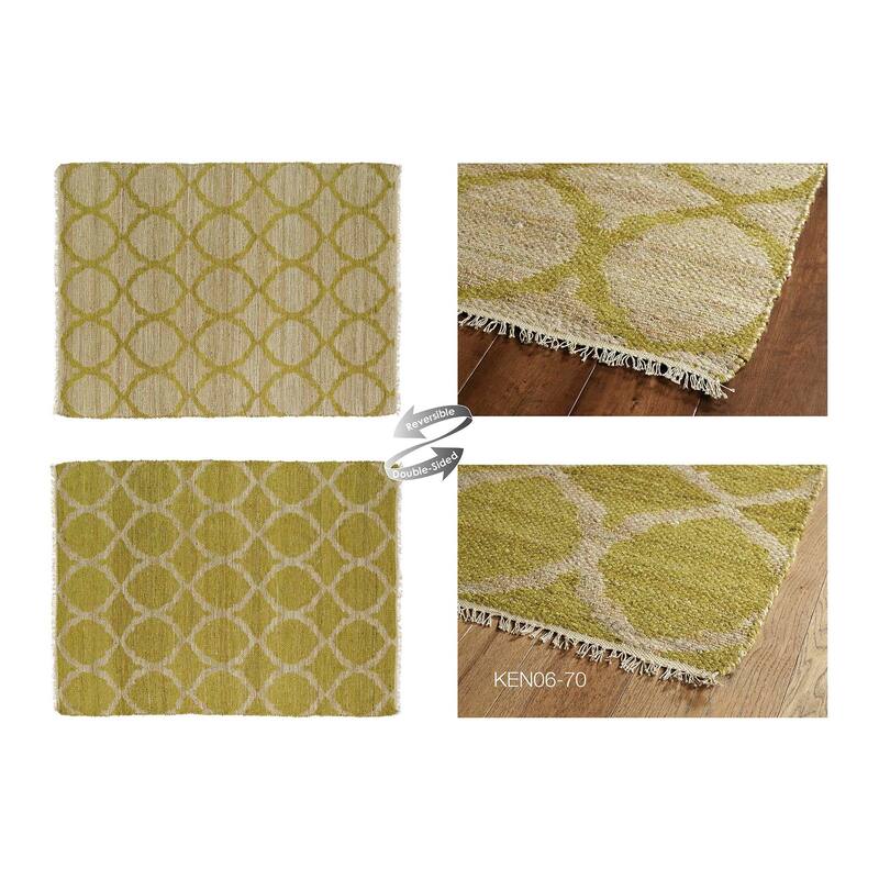 Casual Contemporary Modern Transitional Kids Textured Loop Pile Rectangle Area Rug - 7.6x9