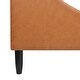 preview thumbnail 184 of 202, Aspen Mid-Century Modern Performance Fabric Low Profile Upholstered Platform Bed