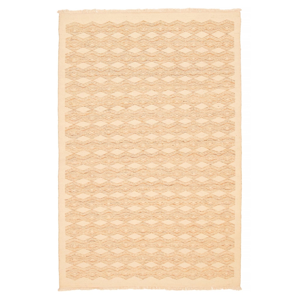 Ankara FW Cream Kilim 5'0" x 7'10" - 5'0 x 7'10