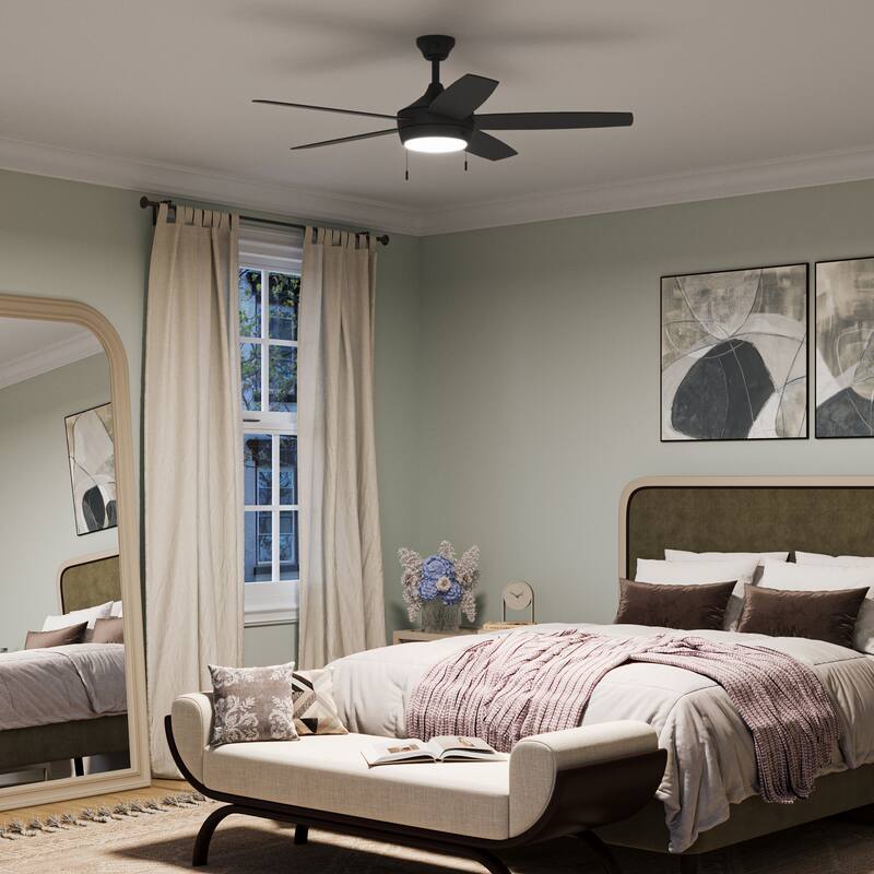 Nolyn Modern LED Ceiling Fan with Blades