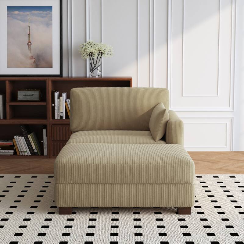 Modern Chaise Lounge Modular Sectional Sofa