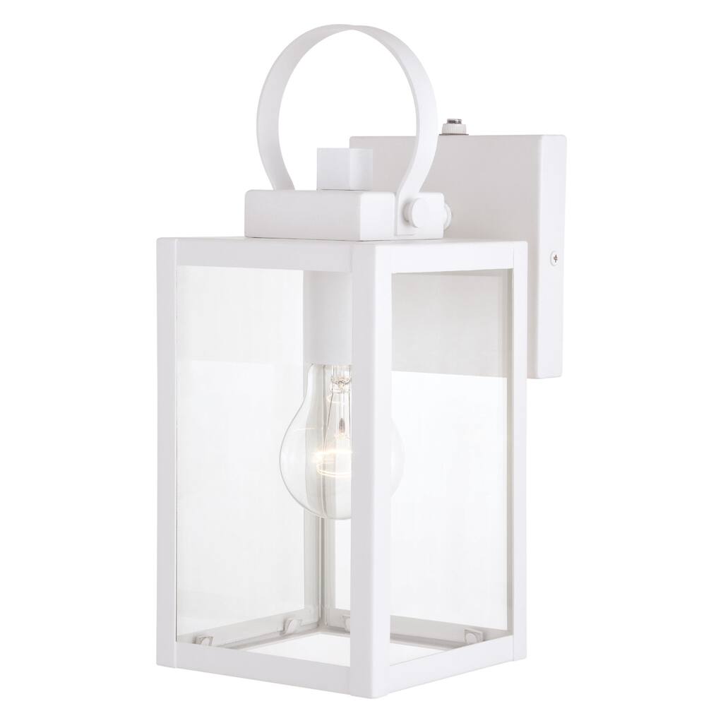 Bellevue Norah 12" Tall Outdoor Wall Sconce with Clear Glass Shade