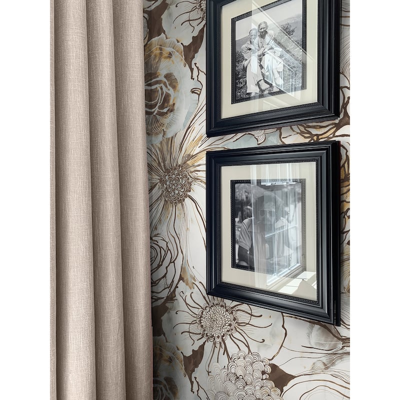Harry & Grace Ink Rose Peel and Stick Wallpaper