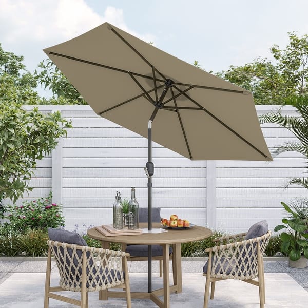 abccanopy cantilever patio umbrellas ABCCANOPY 10 ft Cantilever Offset Hanging Patio Outdoor Market Umbrella with Crank & Cross Base, 12+ Colors